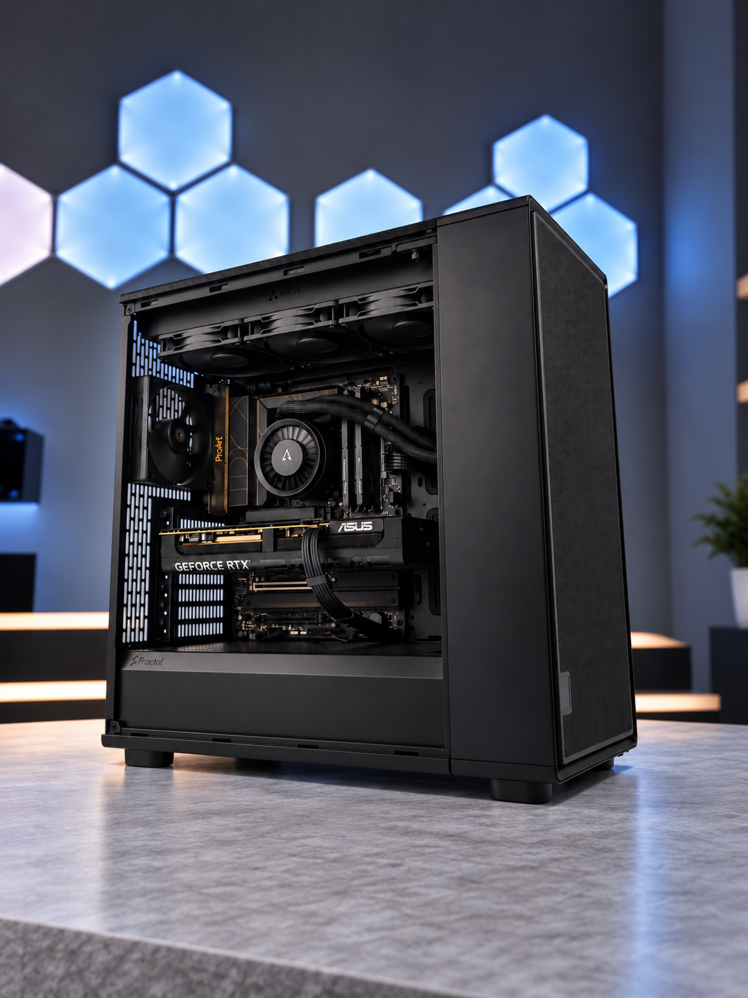 RIN AI Workstation- Titan (Ryzen 9 9950x/ RTX 5080)