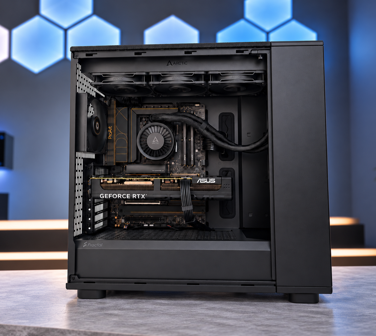 RIN AI Workstation- Titan (Ryzen 9 9950x/ RTX 5080)